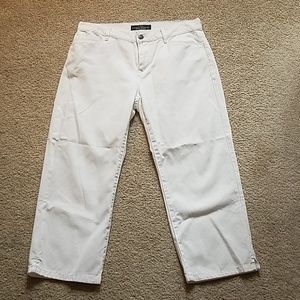 Ralph Lauren white crop pants size 4